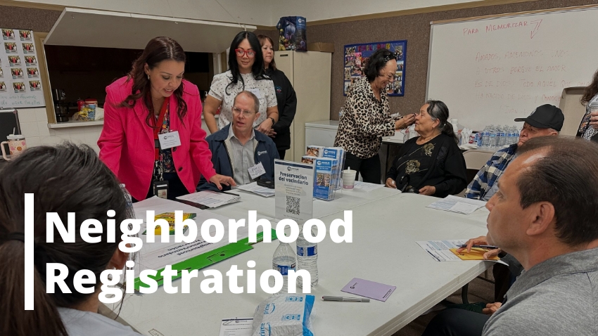 Neighborhood Registration