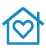 Heart in Home Icon for Living in Chandler