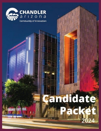 City of Chandler 2024 Candidate Elections Booklet Cover