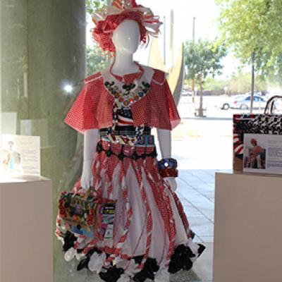 Trashion Fashion Entry Displayed in City Hall