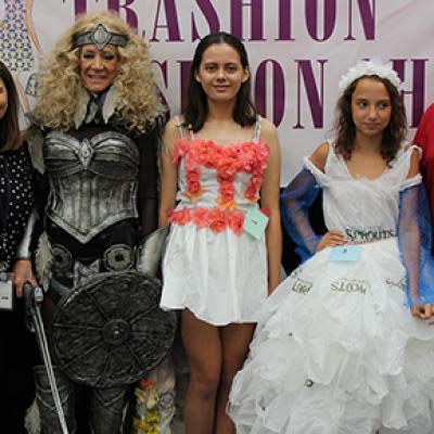 Trashion Fashion Show Participants