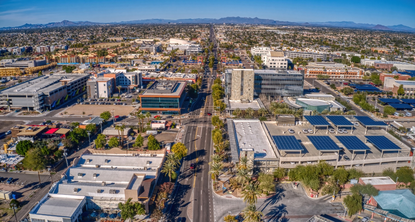 aerail view Chandler