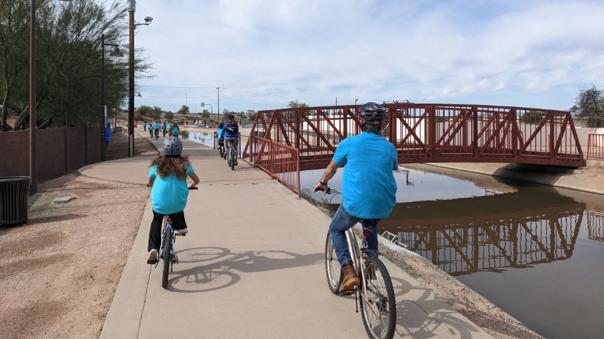 Family Bike Ride: On the Canal