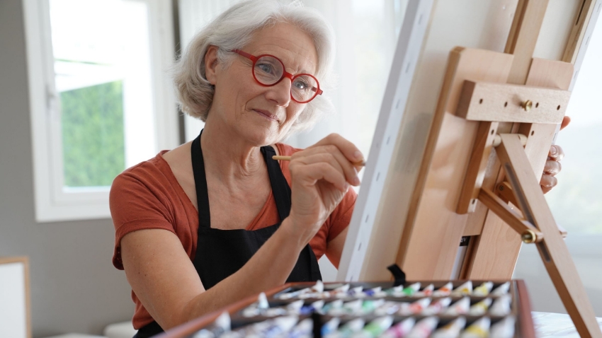 Golden Neighbors Painting Class