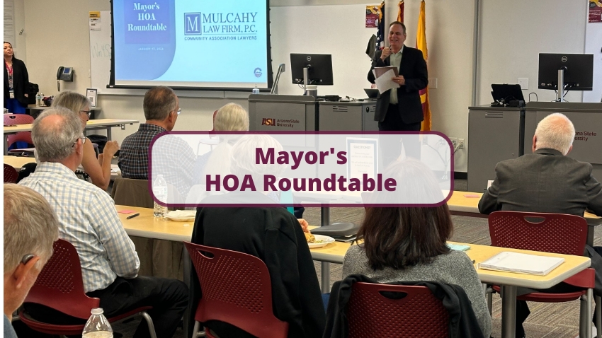 Mayor's HOA Roundtable