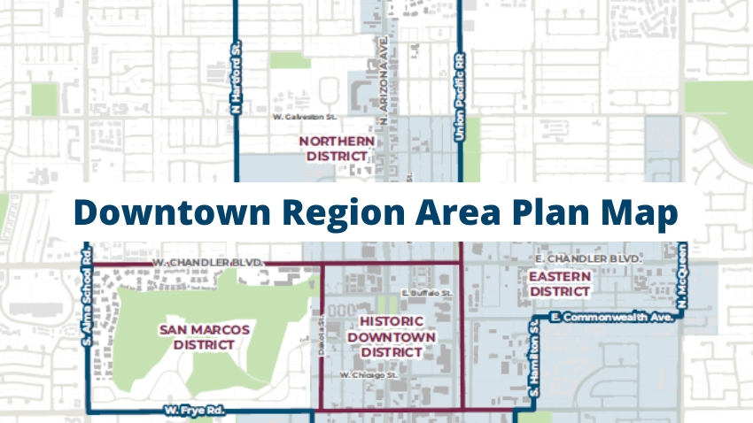 Downtown Region Area Plan Map