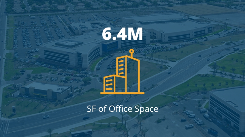6.4M SF of Office Space