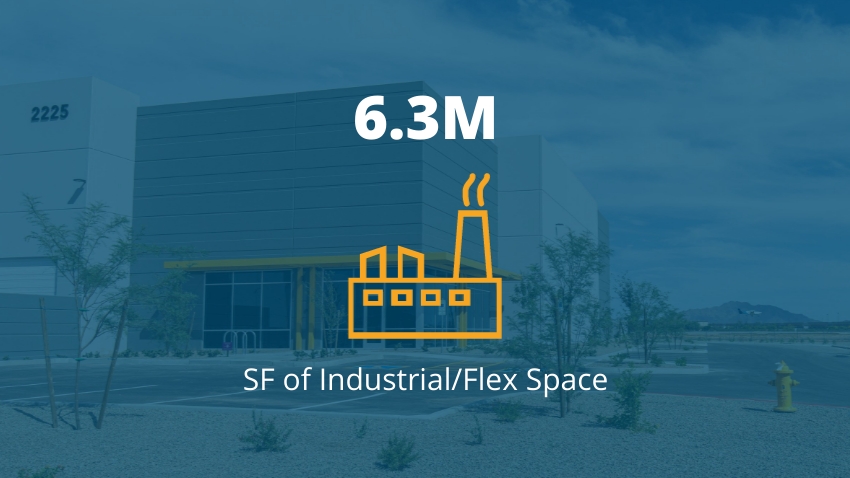 6.3M SF of Industrial/Flex Space