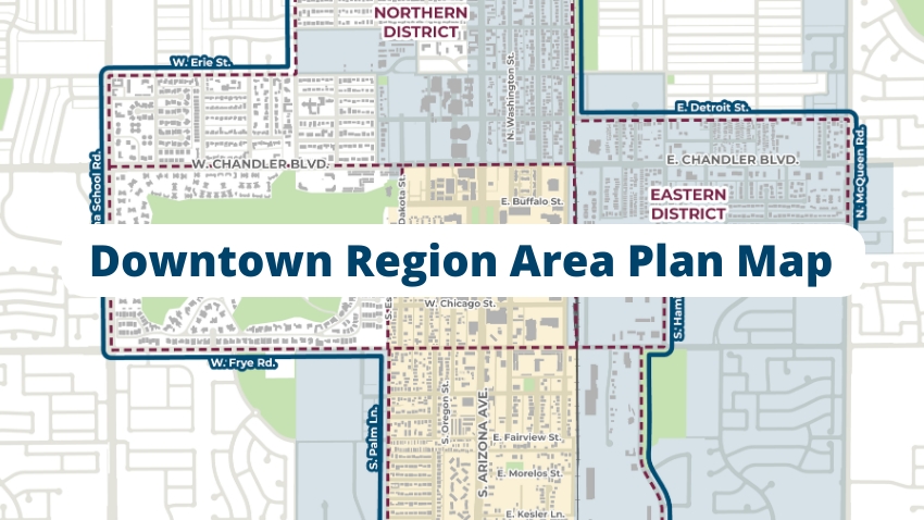 Downtown Region Area Plan Map