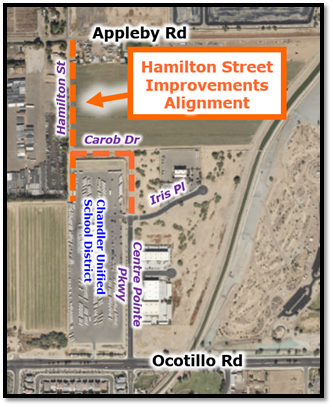 Hamilton Street Improvements Appleby Road to Iris Place