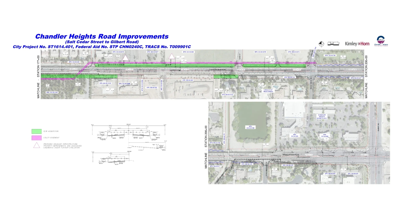 Salt Cedar Street to Gilbert Road