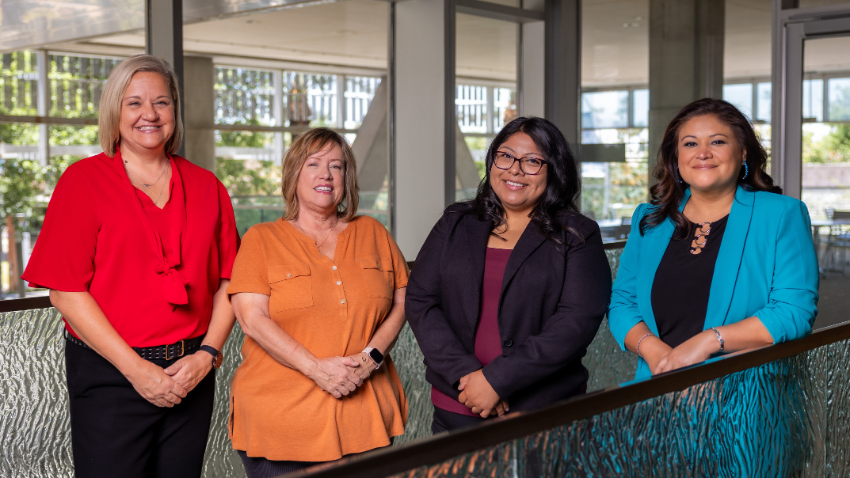 Chandler's Diversity, Equity & Inclusion Team: Adrianna Erickson, Dara Gibson, CC Cantabrana, Niki Tapia