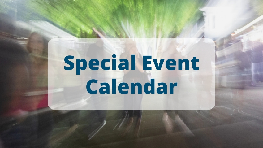 Special Event Calendar