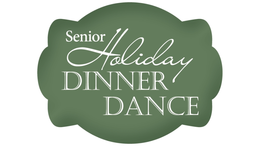 Senior Holiday Dinner Dance Event Identity