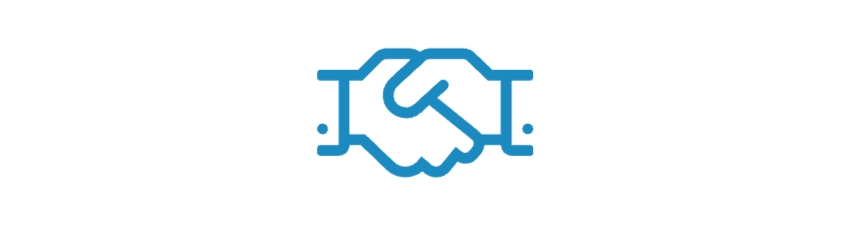 Leadership Development: Handshake Icon