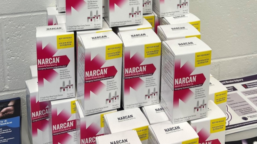 Boxes of Narcan