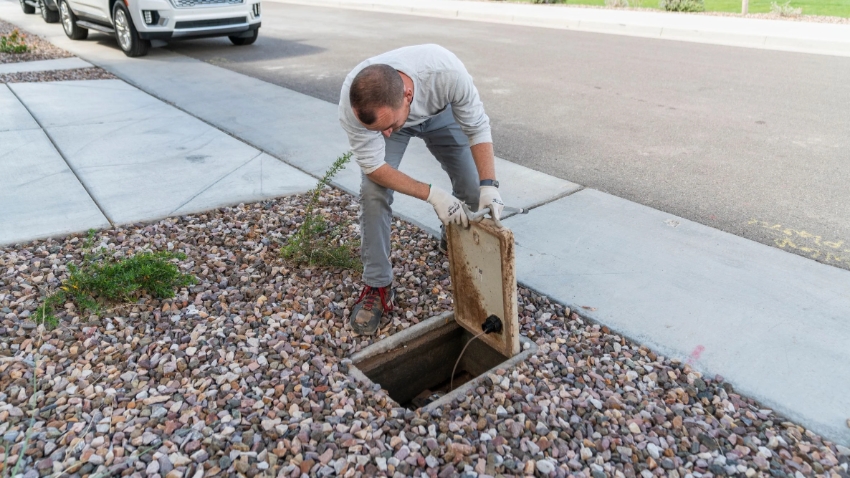 Installation of Advanced Water Meter Infrastructure