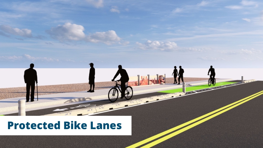 Design and Construction of the Frye Road Protected Bike Lanes