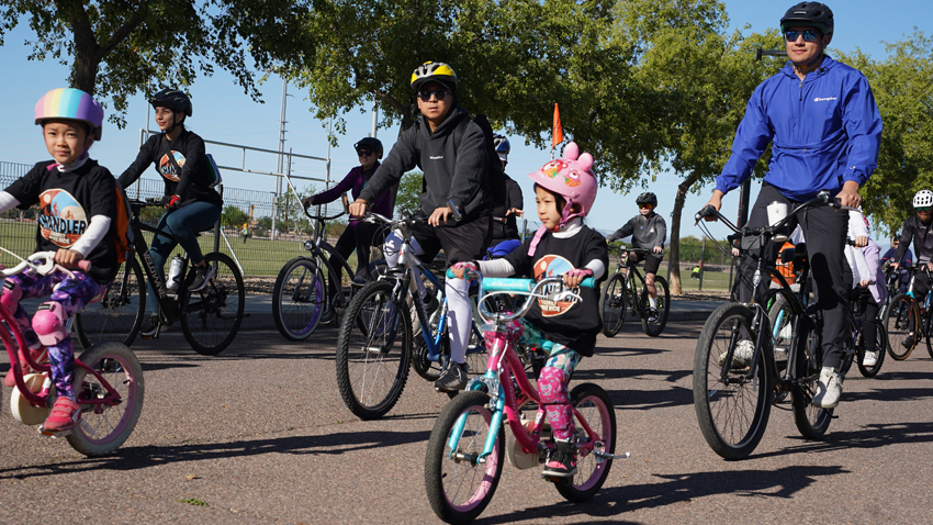 Chandler Family Bike Ride