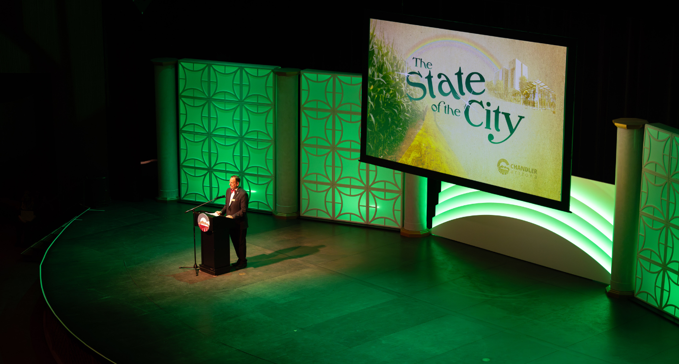 Mayor Hartke during his State of the City event