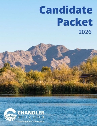 City of Chandler 2026 Candidate Elections Booklet Cover City of Chandler 2026 Candidate Elections Booklet Cover
