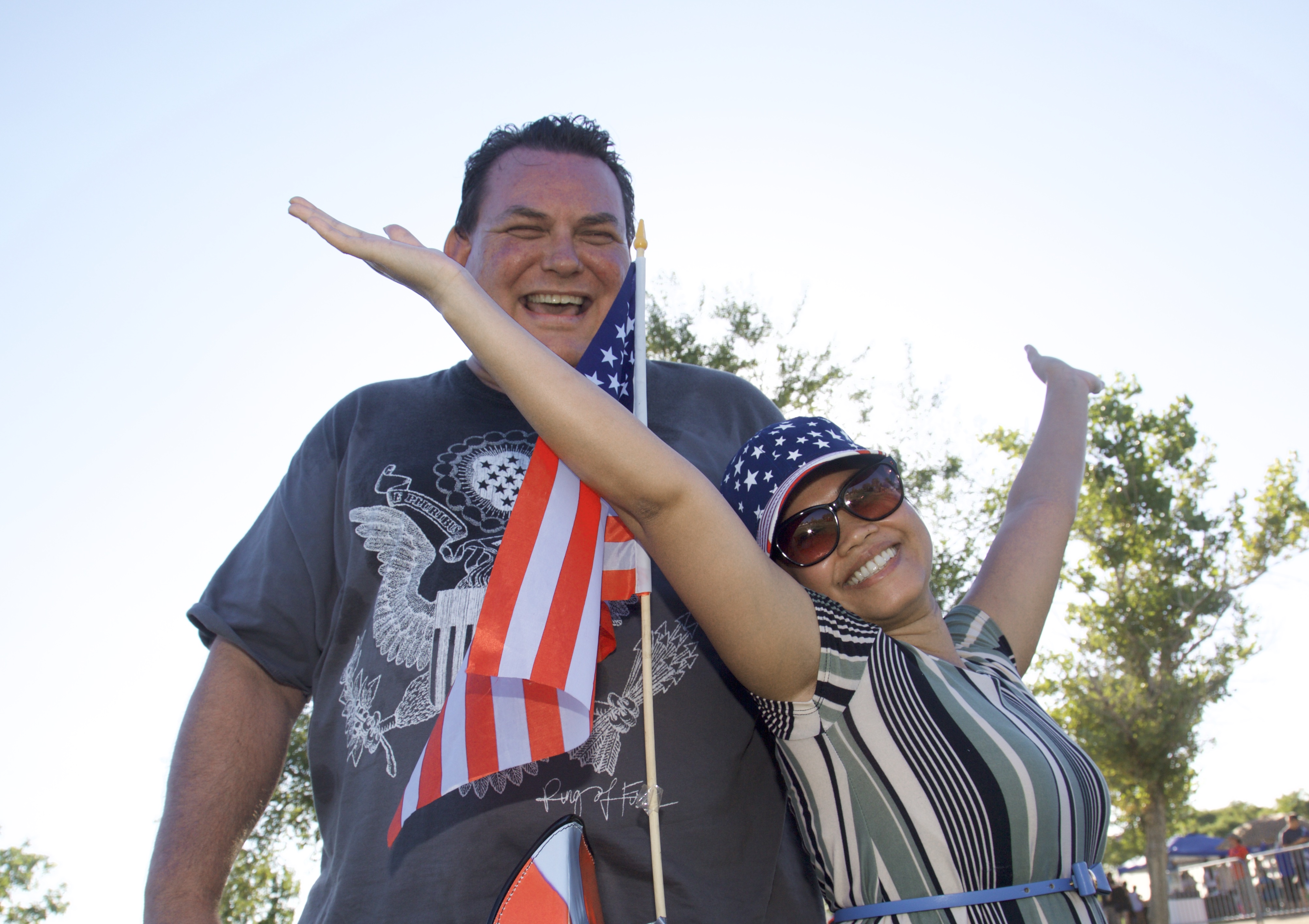 fireworks parkgoers