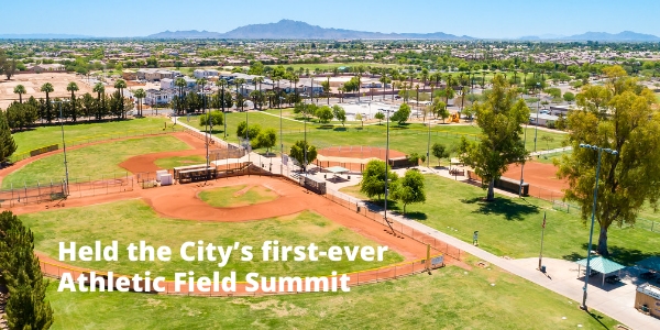 Held City’s first-ever Athletic Field Summit