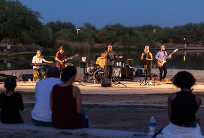 Sonoran Sunset Series concert at Veterans Oasis Park