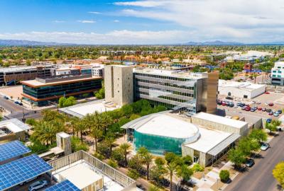 Aerial of Chandler City Hall