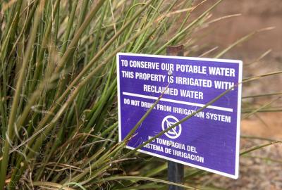 Reclaimed-water-sign