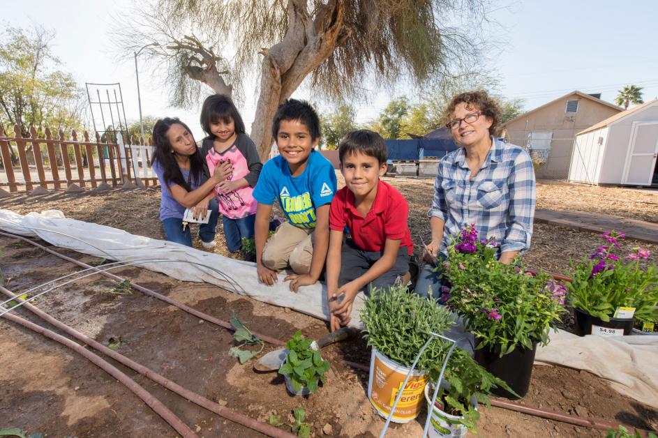 family gardening