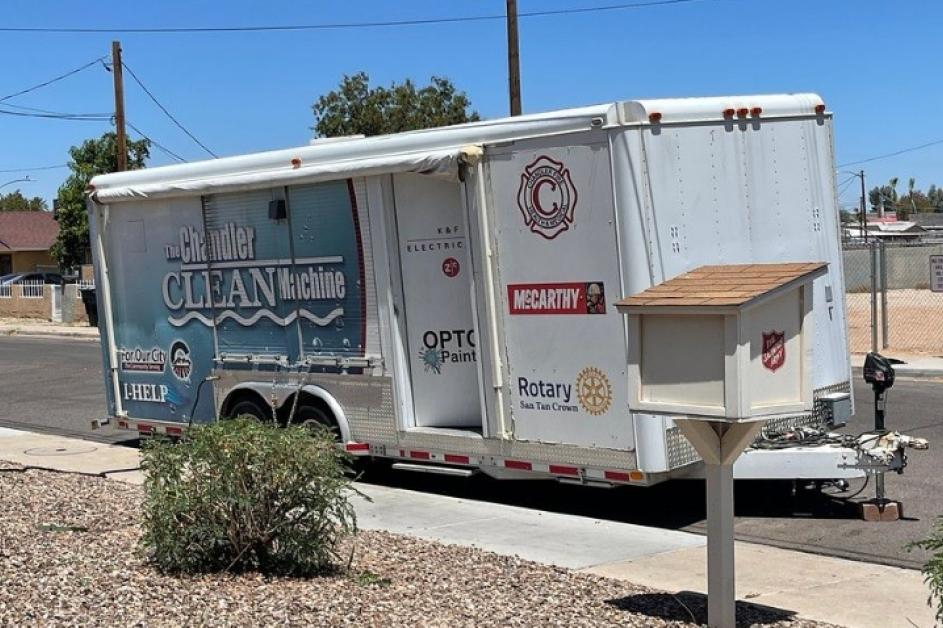 Salvation Army Mobile Shower