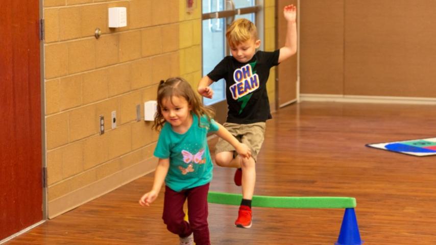 Tumbleweed tots kids playing at TRC