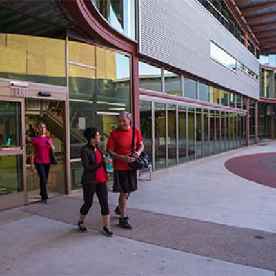 Tumbleweed Recreation Center Courtyard