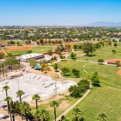 snedigar sportsplex aerial view