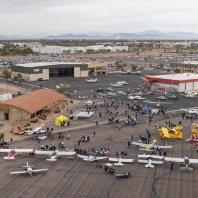 aerial view of Airport Days