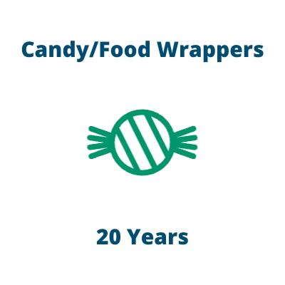 Candy/Food Wrappers: 20 Years