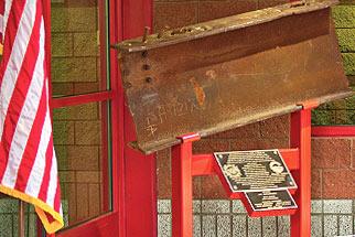 A steel beam from 9/11