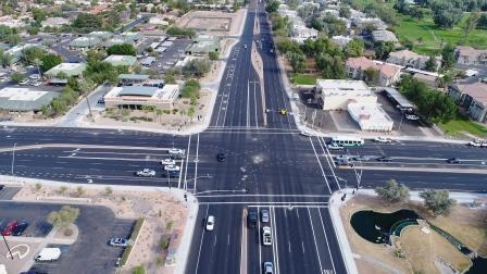 photo of Alma School/Chandler Blvd intersection