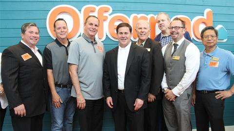 Chandler City Council with Governor Doug Ducey at Offerpad