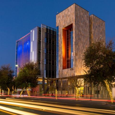 Exterior shot of City Hall