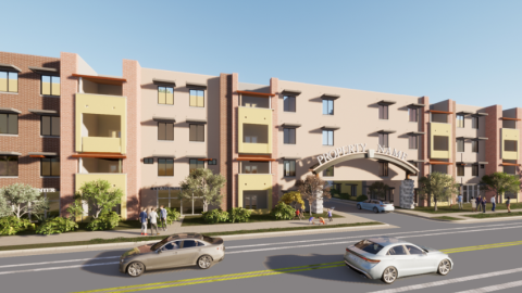 Rendering of Villas on McQueen