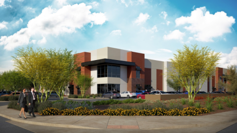 Rendering of Schrader Farms Business Park