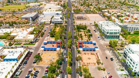 Dr. A.J. Chandler Park in Downtown Chandler