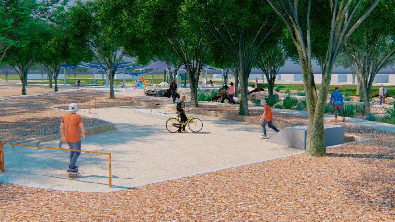 Gazelle Meadows Skate Plaza Concept