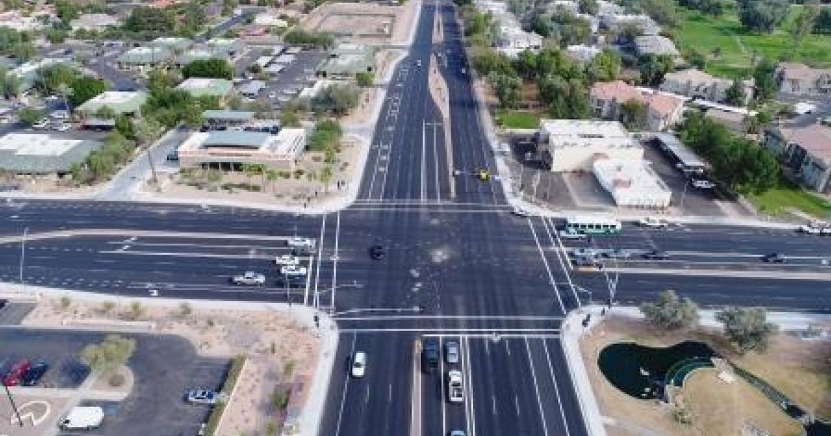 Intersection project wins engineering award | City of Chandler